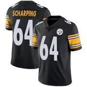 Black Men's Max Scharping Pittsburgh Steelers Limited Team Color Vapor Untouchable Jersey