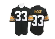 Black Men's Merril Hoge Pittsburgh Steelers Authentic Jersey