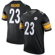 Black Men's Mike Wagner Pittsburgh Steelers Legend Jersey