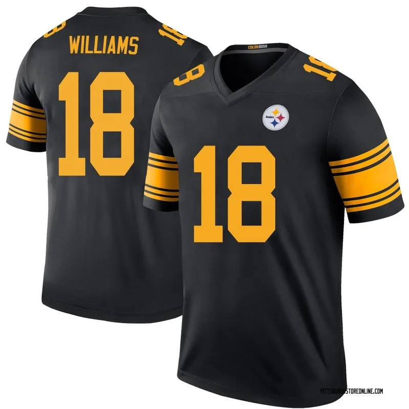 Black Men's Mike Williams Pittsburgh Steelers Legend Color Rush Jersey