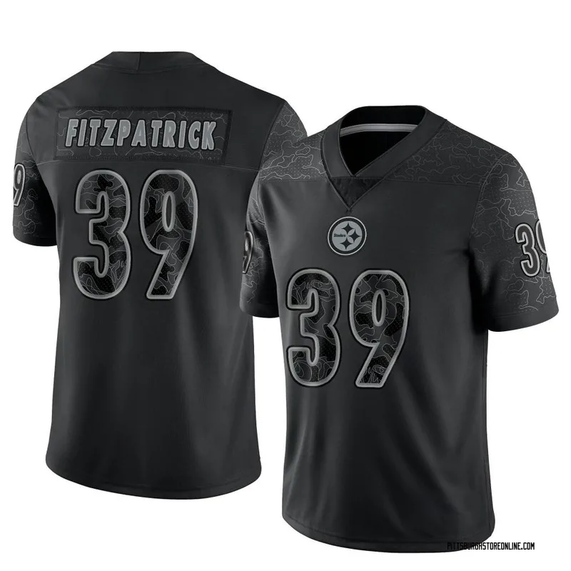 black Pittsburgh Steelers Minkah Fitzpatrick (39) custom stitched jersey  (NWOT)