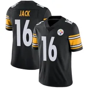 Black Men's Myles Jack Pittsburgh Steelers Limited Team Color Vapor Untouchable Jersey