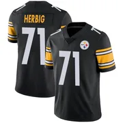 Black Men's Nate Herbig Pittsburgh Steelers Limited Team Color Vapor Untouchable Jersey