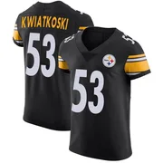 Black Men's Nick Kwiatkoski Pittsburgh Steelers Elite Team Color Vapor Untouchable Jersey