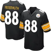 Black Men's Pat Freiermuth Pittsburgh Steelers Game Team Color Jersey