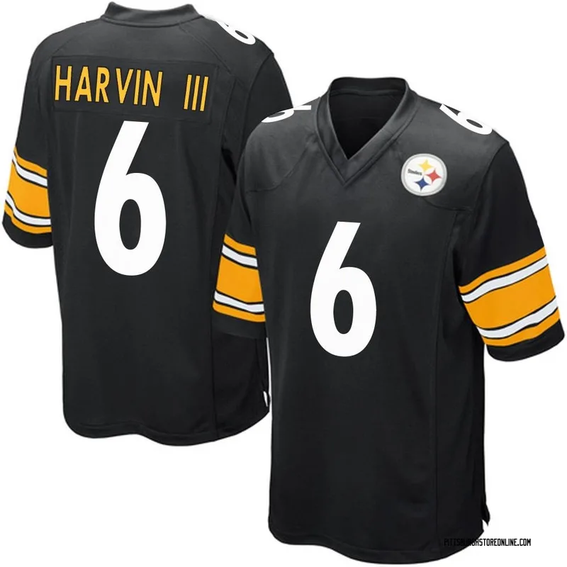 NFL_Jerseys 08D Jersey Pittsburgh''Steelers''Men #6 Pressley