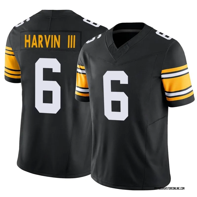 NFL_Jerseys 08D Jersey Pittsburgh''Steelers'' #6 Pressley Harvin