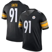 Black Men's Preston Smith Pittsburgh Steelers Legend Jersey