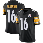 Black Men's Quez Watkins Pittsburgh Steelers Limited Team Color Vapor Untouchable Jersey