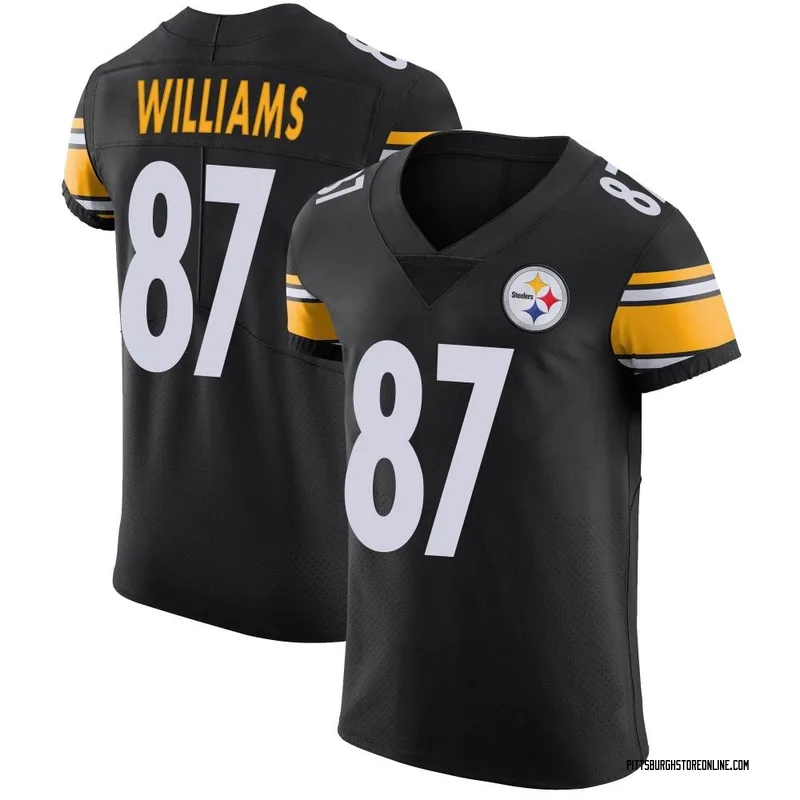 Black Men's Rodney Williams Pittsburgh Steelers Elite Team Color Vapor Untouchable Jersey