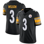 Black Men's Russell Wilson Pittsburgh Steelers Limited Team Color Vapor Untouchable Jersey