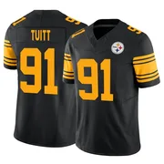 Black Men's Stephon Tuitt Pittsburgh Steelers Limited 2nd Alternate Vapor F.U.S.E. Jersey