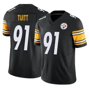 Black Men's Stephon Tuitt Pittsburgh Steelers Limited Vapor F.U.S.E. Jersey