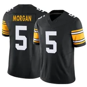 Black Men's Tanner Morgan Pittsburgh Steelers Limited Alternate Vapor F.U.S.E. Jersey