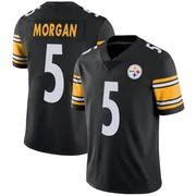 Black Men's Tanner Morgan Pittsburgh Steelers Limited Team Color Vapor Untouchable Jersey