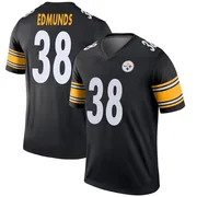 Black Men's Terrell Edmunds Pittsburgh Steelers Legend Jersey