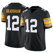 Black Men's Terry Bradshaw Pittsburgh Steelers Limited Alternate Vapor F.U.S.E. Jersey