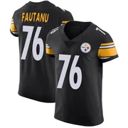 Black Men's Troy Fautanu Pittsburgh Steelers Elite Team Color Vapor Untouchable Jersey