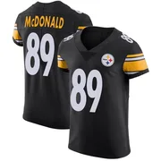 Black Men's Vance McDonald Pittsburgh Steelers Elite Team Color Vapor Untouchable Jersey