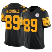 Black Men's Vance McDonald Pittsburgh Steelers Limited 2nd Alternate Vapor F.U.S.E. Jersey