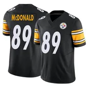 Black Men's Vance McDonald Pittsburgh Steelers Limited Vapor F.U.S.E. Jersey