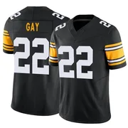 Black Men's William Gay Pittsburgh Steelers Limited Alternate Vapor F.U.S.E. Jersey