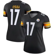 Black Women's Ayo Oyelola Pittsburgh Steelers Legend Jersey