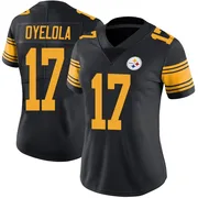 Black Women's Ayo Oyelola Pittsburgh Steelers Limited Color Rush Jersey