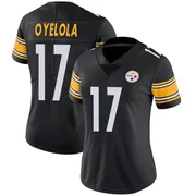 Black Women's Ayo Oyelola Pittsburgh Steelers Limited Team Color Vapor Untouchable Jersey