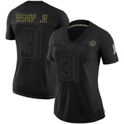 Black Women's Beanie Bishop Jr. Pittsburgh Steelers Limited 2020 Salute To Service Jersey