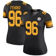 Black Women's Breiden Fehoko Pittsburgh Steelers Legend Color Rush Jersey