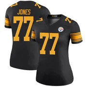 Black Women's Broderick Jones Pittsburgh Steelers Legend Color Rush Jersey