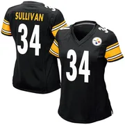 Black Women's Chandon Sullivan Pittsburgh Steelers Game Team Color Jersey