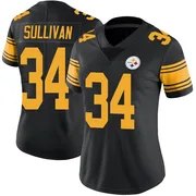 Black Women's Chandon Sullivan Pittsburgh Steelers Limited Color Rush Jersey