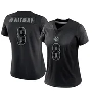 Black Women's Corliss Waitman Pittsburgh Steelers Limited Reflective Jersey