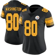 Black Women's Darnell Washington Pittsburgh Steelers Limited Color Rush Jersey