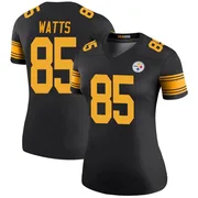 Black Women's Duece Watts Pittsburgh Steelers Legend Color Rush Jersey