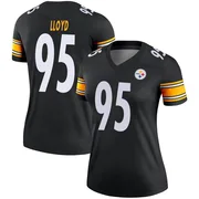 Black Women's Greg Lloyd Pittsburgh Steelers Legend Jersey