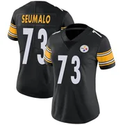 Black Women's Isaac Seumalo Pittsburgh Steelers Limited Team Color Vapor Untouchable Jersey