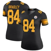 Black Women's Ja'Marcus Bradley Pittsburgh Steelers Legend Color Rush Jersey