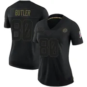 Black Women's Jack Butler Pittsburgh Steelers Limited 2020 Salute To Service Jersey