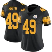 Black Women's Jaylon Smith Pittsburgh Steelers Limited Color Rush Jersey