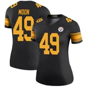 Black Women's Jeremiah Moon Pittsburgh Steelers Legend Color Rush Jersey