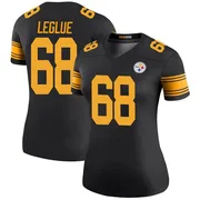 Black Women's John Leglue Pittsburgh Steelers Legend Color Rush Jersey