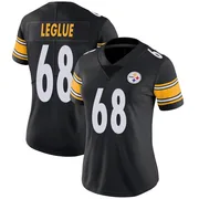 Black Women's John Leglue Pittsburgh Steelers Limited Team Color Vapor Untouchable Jersey