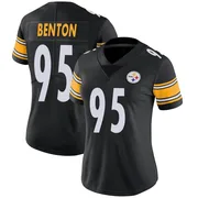 Black Women's Keeanu Benton Pittsburgh Steelers Limited Team Color Vapor Untouchable Jersey