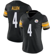 Black Women's Kyle Allen Pittsburgh Steelers Limited Team Color Vapor Untouchable Jersey