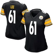 Black Women's Logan Lee Pittsburgh Steelers Game Team Color Jersey