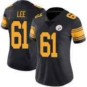 Black Women's Logan Lee Pittsburgh Steelers Limited Color Rush Jersey