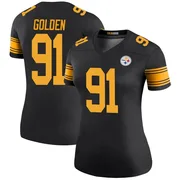 Black Women's Markus Golden Pittsburgh Steelers Legend Color Rush Jersey